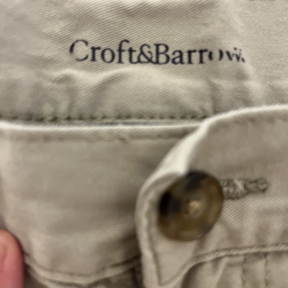 Croft&Barrow Cargo Shorts Mens Size 46 Tan Hiking‎ Outdoors Fishing Nature - Picture 3 of 10